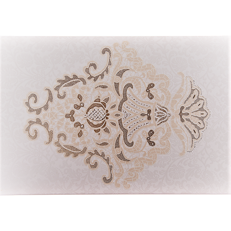 Faianta decorativa interior Organza 4, alb, 27.5 x 40 cm