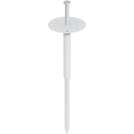 Diblu universal cu cui metalic, EJOT, H1 eco, diametru rozeta 60 mm, diametru tija 8 mm, lungime tija 295 mm, 100 buc/cutie
