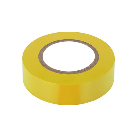 Banda izolatoare electrica PVC, galbena, rola 20 m