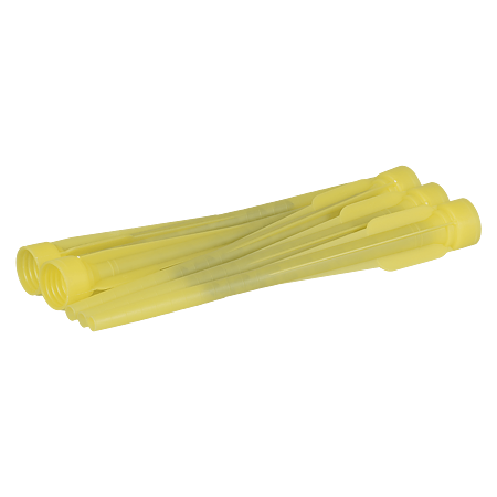 Moment mixer static, 5 bucati, material plastic, galben