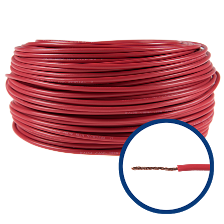 Conductor electric MYF / H07V-K 2,5 mmp rosu