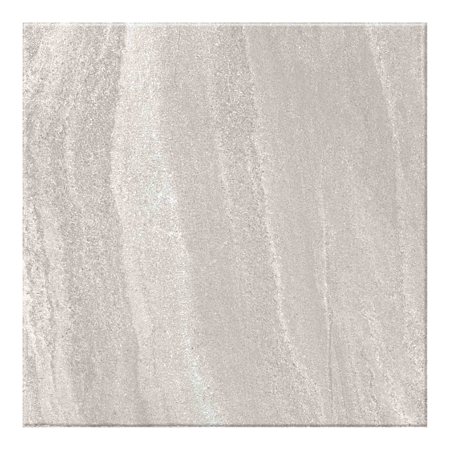Gresie portelanata Kai Ceramics Santana gri mat, aspect de piatra, patrata, 60 x 60 cm