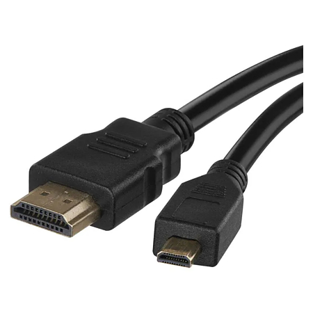 Cablu HDMI/Ethernet de mare viteza Emos, tata A - tata D, 1.5 m