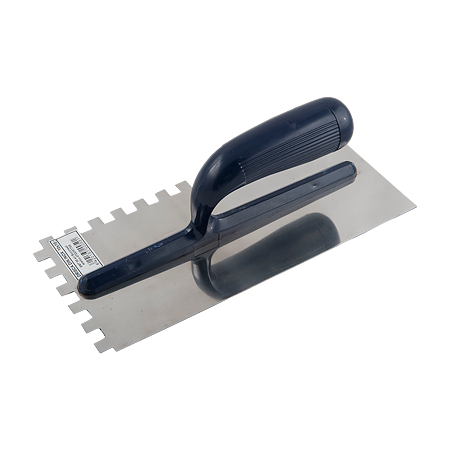 Drisca din inox, 280 x 130 mm, cu dinti de 10 mm