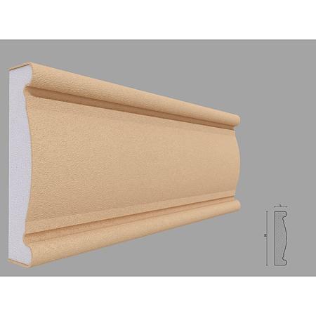 Brau decorativ de exterior FP319, polistiren EPS100 + mortar, 180 x 40 x 2000 mm