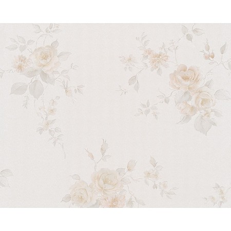 Tapet vinil As Creation 978318, bej, model floral, 10 x 0.53 m