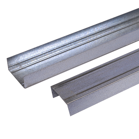 Profil UW pentru gips-carton, 100 x 4000 x 0.5 mm 