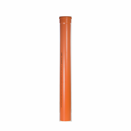 Teava PVC SN4 Valplast, canalizare exterioara, cu mufa si garnitura, diametru 125 mm, 3 m