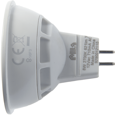 Bec LED pila Philips, GU5.3 WW, 5.5 W, 12 V, 36 D