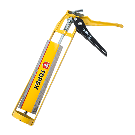 Presa pentru silicon/ mastic cu agatatoare Topex, silicon si otel, 230 mm
