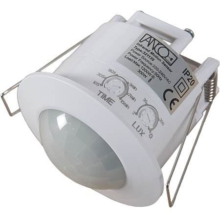 Senzor de miscare Anco ST 360, alb, 1200 W, 6 m