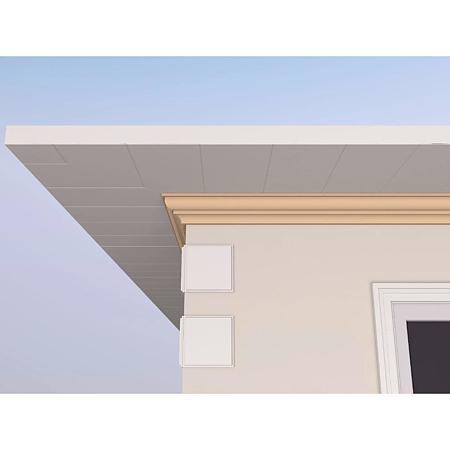 Cornisa decorativa fatada FP401, polistiren EPS100+mortar, 140 x 120 x 2000 mm Cornisa decorativa fatada FP401, polistiren EPS100+mortar, 140 x 120 x 2000 mm
