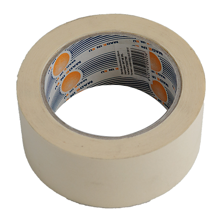Banda mascare, crem, interior/exterior,rezistenta la 80°C, 50 mm
