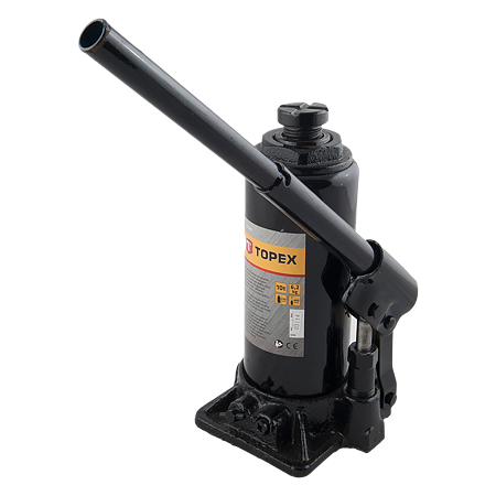 Cric auto hidraulic Topex 97X040, 10 tone, inaltimea de ridicare 23-46cm