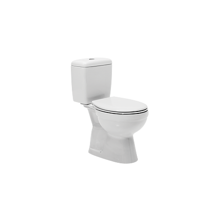 Set WC CeraStyle Ova, portelan, alb, evacuare verticala + rezervor, 3/6 litri
