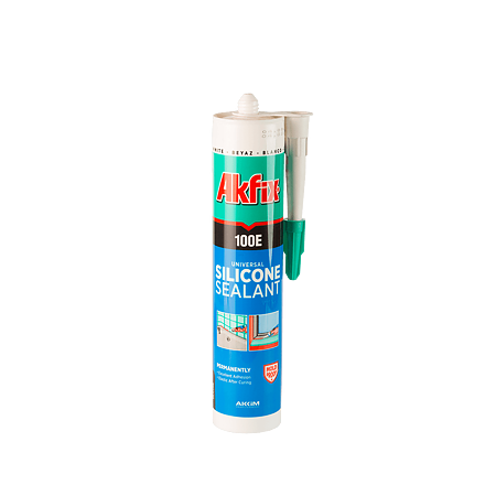 Silicon etansant universal Akfix 100 E, alb, 280 ml