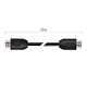 Cablu HDMI/Ethernet de mare viteza Emos, tata - tata, 3 m Cablu HDMI/Ethernet de mare viteza Emos, tata - tata, 3 m
